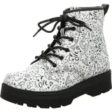 SKECHERS Gravlen Hi Doodle Down Stiefel Silber 32