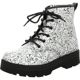 SKECHERS Gravlen Hi Doodle Down Stiefel Silber 32