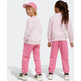 adidas ESSENTIALS KIDS Trainingsanzug Rosa 128