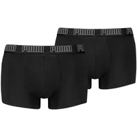 Puma Everyday Trunks schwarz/weiß M 2er Pack