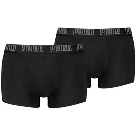 Puma Everyday Trunks schwarz/weiß M 2er Pack