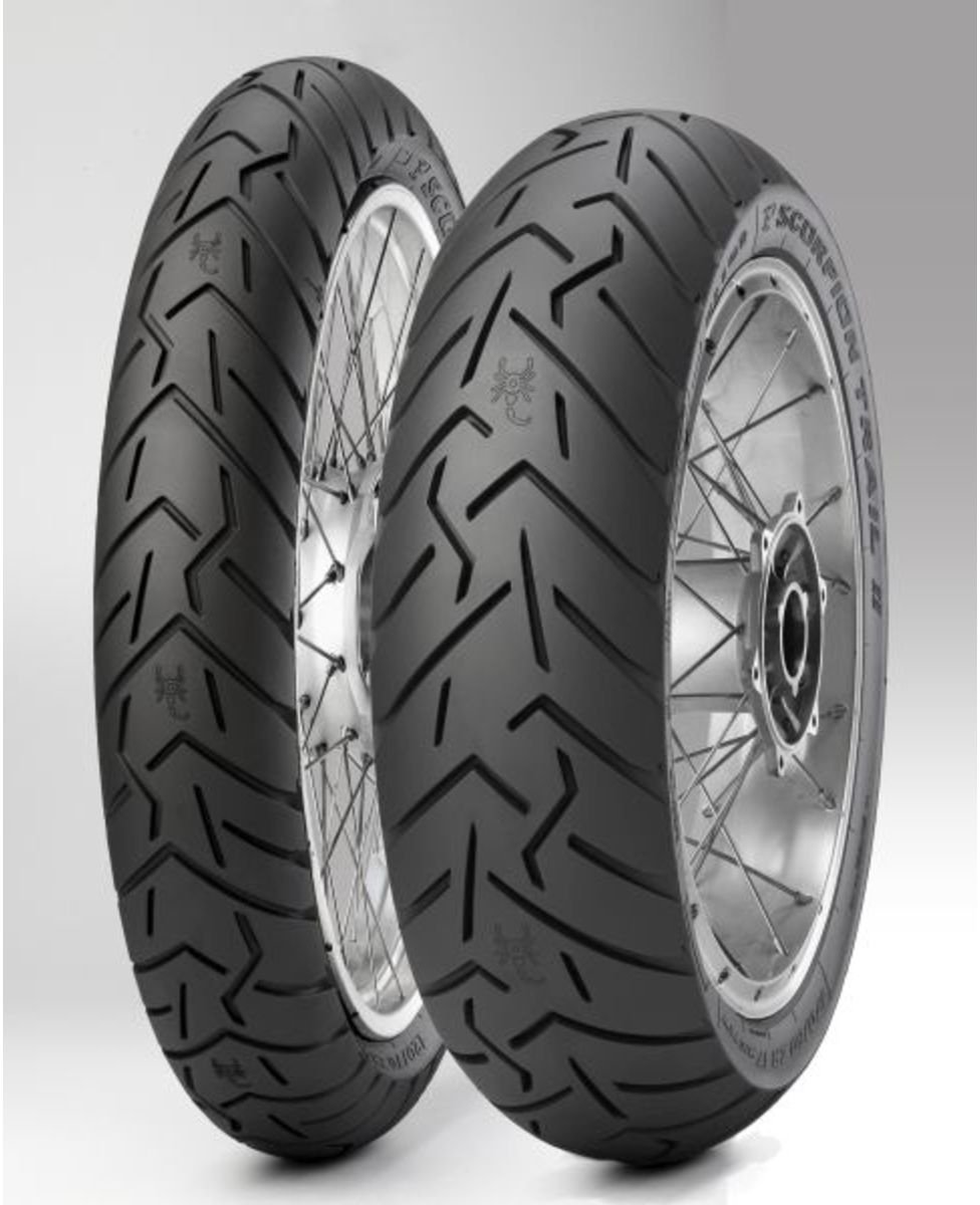 PIRELLI SCORPION TRAIL II D 120/70ZR19 TL 60W, Pneu moto Avant