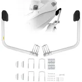 Vevor T-Form Anhängerpfahl Bootsanhänger Anleitung Kurbelstütze Bootsführung, 330 mm Einstellbare Breite Boat Trailer Guide-on - Ersatzteile und Zubehör für Skiboot Fischerboot Segelbootanhänger