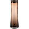 -SPLASH- Wasserkaraffe, Glasgefäß, eleganter Braunton, 1000ml, Farbe Coffee, 1 L, 64283