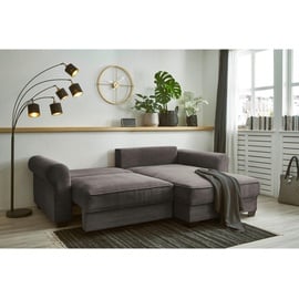 ed exciting design MID.YOU Ecksofa Mokka - braun