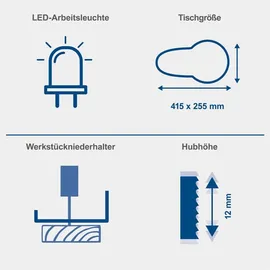SCHEPPACH Dekupiersäge SD 1600 V 120 W