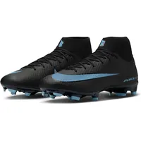 Nike Mercurial Superfly 10 Academy FG/MG Herren black/ice blue 39
