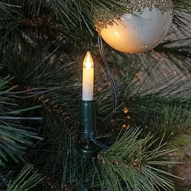 Konstsmide LED Lichterkette One String 25 bernsteinfarbene Dioden 5 m Weiß