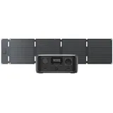 Ecoflow ECOFLOW RIVER 3 (10 ms USV) Tragbare Powerstation mit 60 W Solarpanel Powerstation, 245 Wh LFP Batterie, bis zu 600 W, GaN verdoppelt Laufzeit