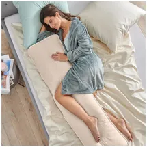 Traumschlaf Premium Interlock Jersey Weiß 40 x 180 cm