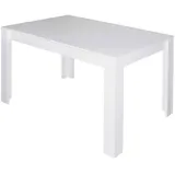 Mäusbacher Esstisch weiß ¦ Maße cm B: 80 H: 75 cm - Sconto