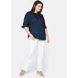 sheego Gerade Jeans in white denim), | Gr.: 52