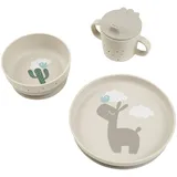 Done by Deer Foodie Geschirr-Set Lalee Sand