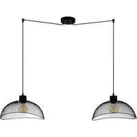 EGLO Pompeya 2-flg. Ø450 rund schwarz