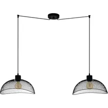 EGLO Pompeya 2-flg. Ø450 rund schwarz