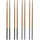 Typhoon 1401.492 World Foods Essstäbchen, 4 Paar, holz, Natur