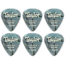 Taylor Thermex 6er Pack UltraPicks Abalone 1,25mm Premium 351