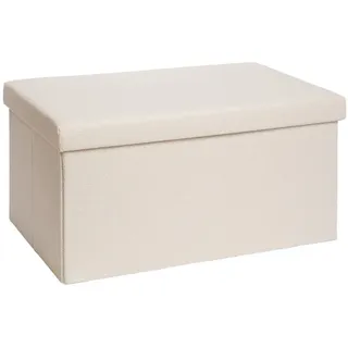 Laleni Sitzbank Beige, Kunststoff, 38x38x76 cm, Esszimmer, Bänke, Sitzbänke