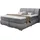 'massivart' Boxspringbett 180 x 200 cm H2 Grau