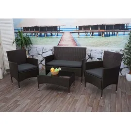 MCW MCW-F55 Loungeset braun/dunkelgrau