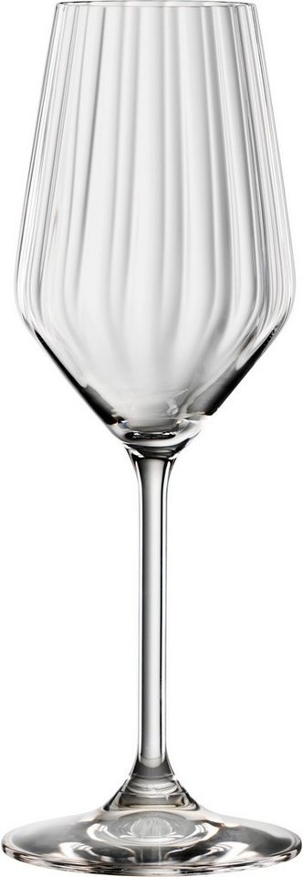 SPIEGELAU Champagnerglas LifeStyle, Kristallglas, 310 ml, 4-teilig weiß