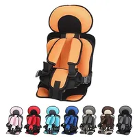 Leap Auto-Kindersitz, einfacher tragbarer Auto-Sicherheitsgurt, Auto-Kindersitz, Kinderautositz mit verstellbaren Schultergurten - Small,Orange