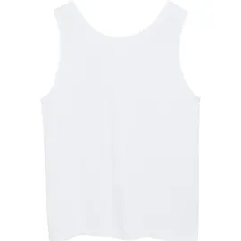 s.Oliver Jersey-Top mit Rundhalsausschnitt und Rückendetail - weiß - 44
