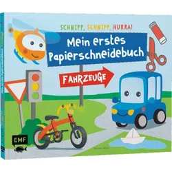 EDITION MICHAEL FISCHER 93625 Schnipp, schnipp, hurra! Mein erstes Papierschneidebuch – Fahrzeuge