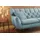 KAWOLA 2-Sitzer Charme Cord hellblau