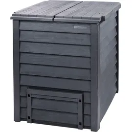 GARANTIA Thermo-wood Komposter 600 Liter anthrazit-braun - Garantia