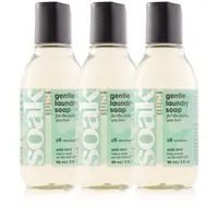 SOAK - Feinwaschmittel, Modern Laundry Care, Umweltfreundlich, Multipacks Mint 3x 90ml