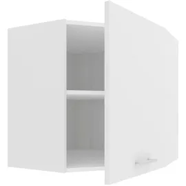 VCM Eckschrank Hängeschrank Esilo 57 x 60 x 57 cm Weiß