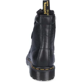 Dr. Martens Airwair 1460 Lace to Toe Fur Lined Nappa Leather Lace Up Boots Damen schwarz, 40 EU