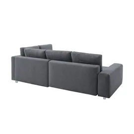 bobb Ecksofa Arissa de Luxe ¦ grau ¦ Maße (cm): B: 265 H: 84 T: 215.0