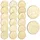 Relaxdays Zahnfee Münze 20er Set Gold