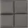 neu.haus Kissenbezug Carpino 30 x 30 cm Dunkelgrau