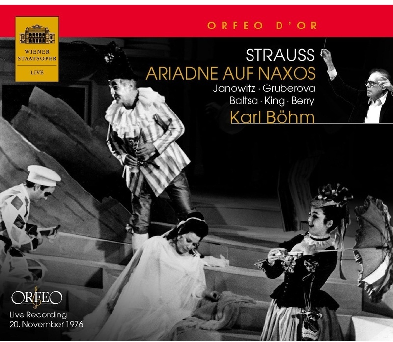 Ariadne Auf Naxos - Kunz  Berry  Baltsa  King  Janowitz  Gruberova  Böhm. (CD)