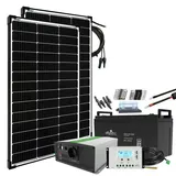 STROMDAO Offgridtec® Autark M-Master 200W Solaranlage - 1000W AC Leistung 122Ah AGM Akku