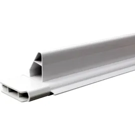Schellenberg PVC-Winkelendleiste Maxi weiß 1,50 m