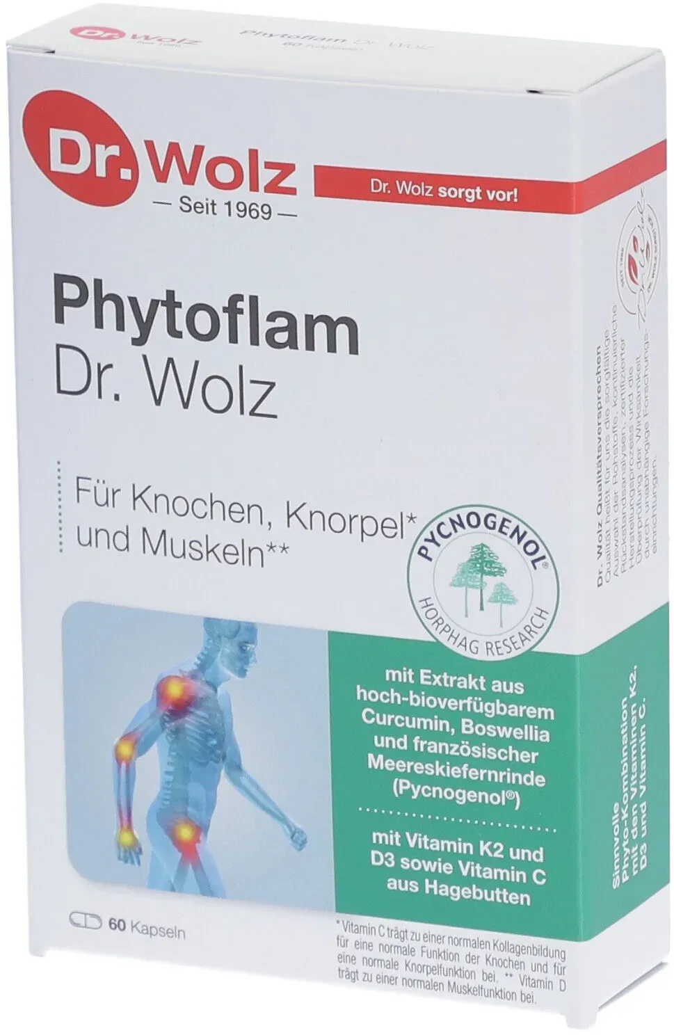 Preisvergleich Produktbild Phytoflam Dr.Wolz Kapseln 60 St