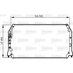 Kondensator Klimaanlage VALEO 814247