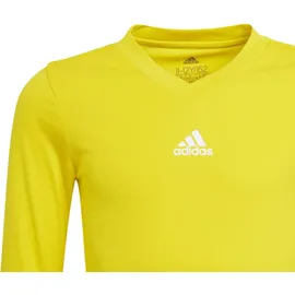 Adidas Team Base Shirt Longsleeve Kinder - gelb 116