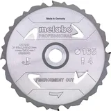 Metabo Sägeblatt "fibercement cut - professional", 160x20 Z4 PCD FZ 5°