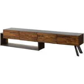 Wolf-Möbel SEVILLA Lowboard 240x40x50 cm Braun Holz