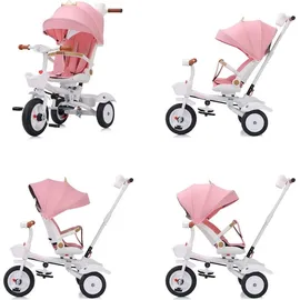 Chipolino Futuro 2 in 1 faltbar, Becherhalter, Musik, Licht, rosa