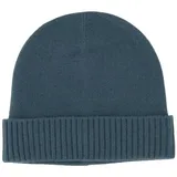 Kate Storm Beanie Damen Strickmütze aus Kaschmir blau