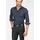 Olymp Businesshemd OLYMP Level Five body fit, New York Kent", Herren, Gr. 41, Normaler Arm, marine, 97% Baumwolle, 3% Elastolefin, Hemden,