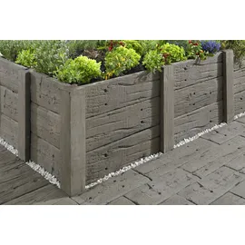 Kann Beetpfosten Antik 100 cm x 14 cm x 14 cm braun