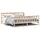 vidaXL Massivholzbett 180 x 200 cm Beige