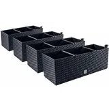 Pafen Balkonkasten 51 x 19 x 18,5 cm Anthrazit